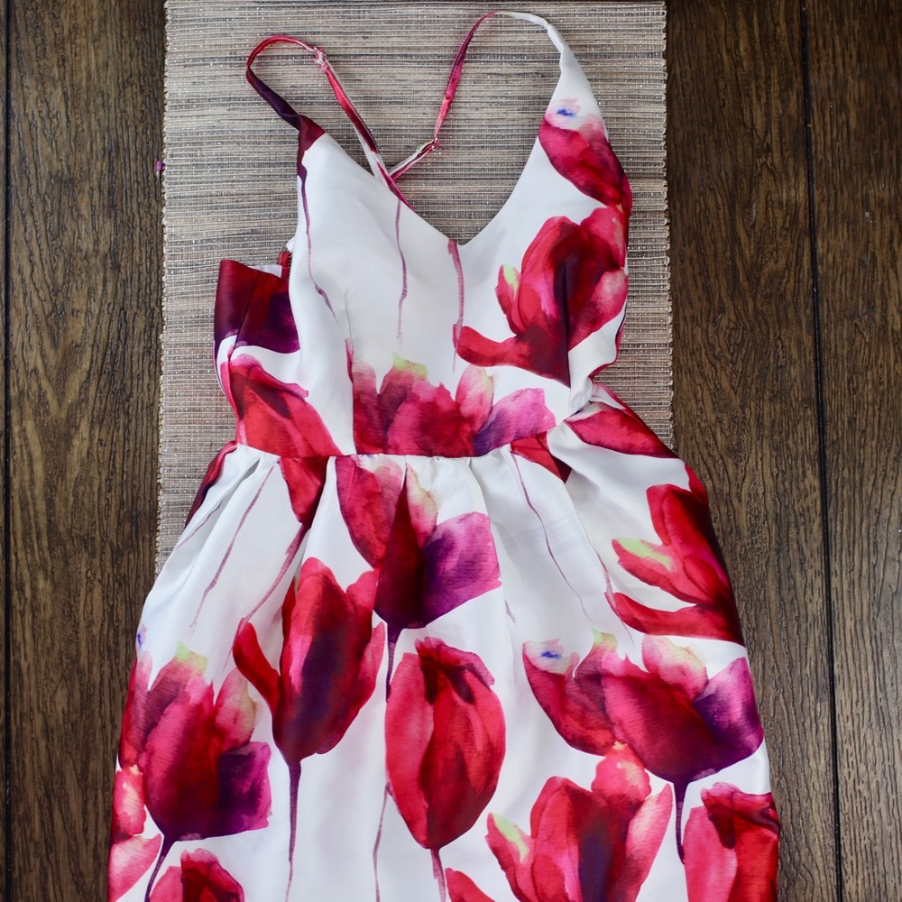 Floral Cocktail Dress